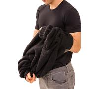 Mey Hybrid T-Shirt – Herren, Rundhals, Mikrofaser, 1/2 Arm – Schwarz XL