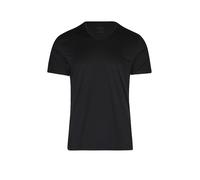 Mey Regular Fit T-Shirt schwarz, Einfarbig