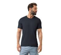 Mey Regular Fit T-Shirt Rundhals marine, Einfarbig
