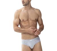 Mey Slip Herren Baumwolle grau, 6 (L)