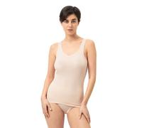 Mey Damen Hemd Serie 2000 – lang, breiter Träger – Puder XXL (46)