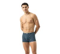 Mey Classic Unterhose yacht blue, Gemustert