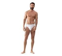 Mey Unterhose Jazz-Pants Serie Dry Cotton – Herren einfarbig Weiß L (6)
