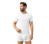 Mey Dry Cotton O-Ausschnitt T-Shirt Weiß - Grösse L - Herren - Bekleidung - Slim-fit -