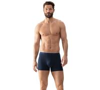 Trunk MEY, Herren, Gr. 5 (M), blau (yacht blau), Obermaterial: 57% Baumwolle, 38% Polyester, 5% Elasthan, körpernah, Unterhosen, Elastischer Logobund (57722503-5) yacht blau
