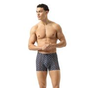 Mey Tagwäsche Serie Elegant Pattern Herren Shorties Galactic Blue M(5)