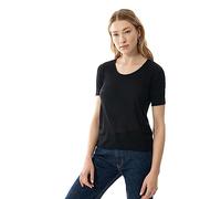 Mey Damen-Unterhemd Exquisite 1/2-Arm Schwarz Gr. 42