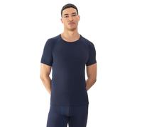 Mey High Performance Regular Fit T-Shirt Rundhals dunkelblau, Einfarbig