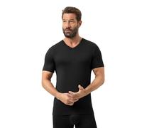 Mey Regular Fit T-Shirt schwarz, Einfarbig