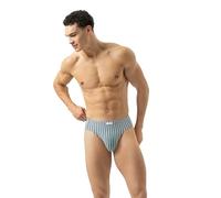 Mey Tagwäsche Serie Light Block Stripes Herren Jazz-Pants Grey Hunter L(6)