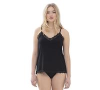 Mey Tagwäsche Serie Luise Damen Spaghetti Tops Schwarz XL(44)