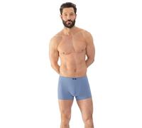 Mey Tagwäsche Serie Micro Grid Herren Shorties Blue Dusk M(5)