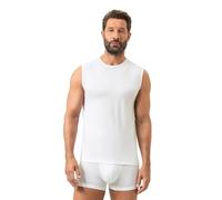 Mey Herren-Shirt Network ohne Arm Weiß Größe 8