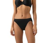 Mey Feinripp Damen-Bikinislip Noblesse schwarz 40