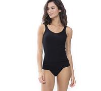 Mey Damen-Unterhemd Noblesse Feinripp Schwarz Gr. 48