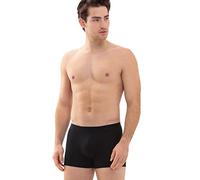 Boxershorts MEY "Softball", Herren, Gr. 7 (XL), schwarz, Obermaterial: 57% Baumwolle, 38% Polyester, 5% Elasthan, körpernah, Unterhosen, klassischer Sitz, kurzes Bein, atmungsaktiv, elastisch, ohne Ei