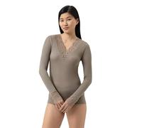 Langarm-Shirt Serie Wool Love Deep Taupe braun 38/40