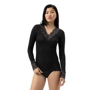 Mey Tagwäsche Serie Wool Love Damen Homewear-Oberteile Schwarz (L)