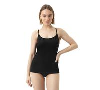 Mey Tagwäsche Serie Wool Love Damen Spaghetti Tops Schwarz (S)