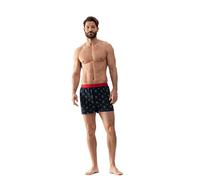 Mey Tagwäsche Serie x Lucky Luke Herren Boxer-Shorts Yacht Blue S(4)
