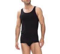 Mey Tanktop Herren Rundhals Baumwolle schwarz, 7