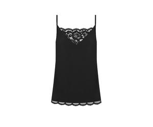MEY Top - Unterhemd CAMISOLE POETRY VOGUE schwarz schwarz | XL
