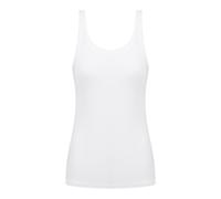 Trägertop MEY "Modal Pure", Damen, Gr. S, weiß, Single Jersey, Obermaterial: 94% Modal, 6% Elasthan, körpernah hüftbedeckend, tiefer Rundhals, Tops Trägertop, ohne Seitennähte, dünne Träger, glänzende