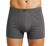Mey Slim Fit Boxershorts grau, Einfarbig