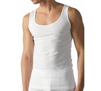 Mey Tanktop Herren Baumwolle weiß, 4 (S)