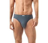 Mey Unterhose blau, Bedruckt