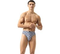 Mey Unterhose Galactic Blue, Gemustert