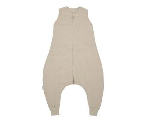 Meyco Baby Ganzjahres-Sleepoverall Musselin pre-washed 2.0 TOG 104 Sand