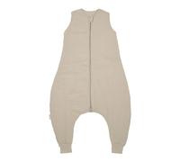 Meyco Baby Ganzjahres-Sleepoverall Musselin pre-washed 2.0 TOG 80 Sand