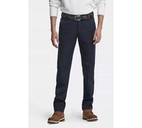 Chinos MEYER "Skye", Herren, Gr. 26, Normalgrößen, blau (marine), 89% Polyamid;11% Elasthan, unifarben, slim fit lang, Hosen, mit Reißverschluss-Taschen (10919809-26) marine