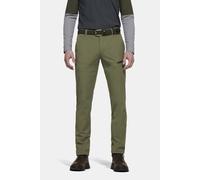 Meyer Modern Fit Chino grün, Einfarbig