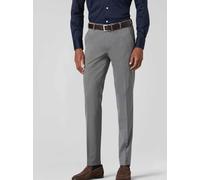 Meyer Bonn Modern Fit Stoffhose grau, Einfarbig