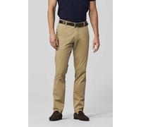 MEYER Baumwolle-Seide-Super-Stretch Chino Braun (siena) 25