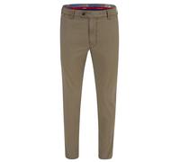 Meyer Bonn Modern Fit Chino taupe, Einfarbig