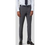 Meyer Bonn Modern Fit Stoffhose mittelgrau, Einfarbig