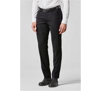 Meyer Casual Regular Fit Stoffhose schwarz, Einfarbig