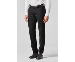 Meyer Casual Comfort Fit Stoffhose schwarz, Einfarbig