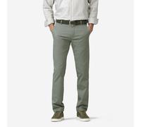 Chinos MEYER "New York 1-5074", Herren, Gr. 26, Normalgrößen, oliv, 98% Baumwolle, 2% Elasthan, unifarben, regular fit lang, Hosen (67582828-26) oliv