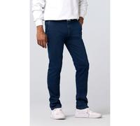 Meyer Comfort Fit Chino dunkelblau, Einfarbig