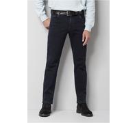 Meyer Comfort Fit Jeans marine, Einfarbig