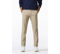 Chinos MEYER "BONN Art.1-8121", Herren, Gr. 54, Normalgrößen, beige, 75% Baumwolle, 21% Polyester, 4% Elasthan, unifarben, regular fit lang, Hosen, mit Ultra Flex Bund (22234247-54) beige