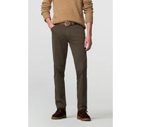 MEYER COTTON-TWILL CHINO Braun (Stein) 56