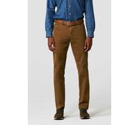 Chinos MEYER "Chino-Hose", Damen, Gr. 28, Normalgrößen, siena, 98% Baumwolle;2% Elasthan, unifarben, regular fit lang, Hosen (71388517-28) siena