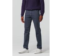 Chinos MEYER "DUBLIN", Herren, Gr. 56, Normalgrößen, grau (mid, grau), 92% Baumwolle, 6% Polyester, 2% Elasthan, unifarben, regular fit lang, Hosen, im 5-Pocket-Design (72382960-56) mid, grau