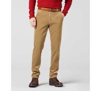 MEYER Superstretch Premium Cord Chino 24 Braun (sand)