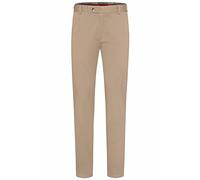 Meyer Hosen Chino Oslo Herren Fairtrade 97% Baumwolle, 3% Elasthan Regular Fit Braun Gr. 25